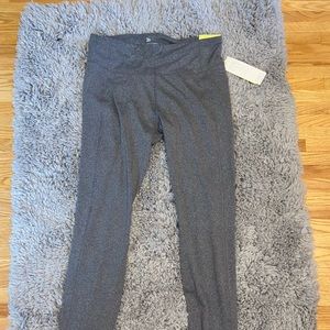 Dark grey leggings! Mid rise!